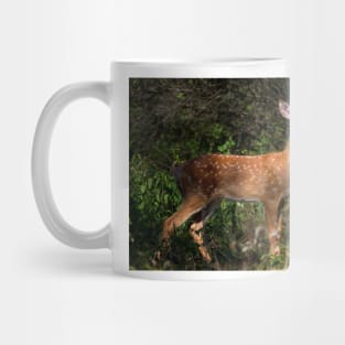 Fawn Times - White-tailed deer Mug